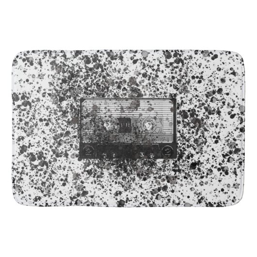 Tapis De Bain Cassette audio rétro (Devant)