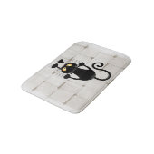 Tapis De Bain Cat Falling down fun dessin personnage (Angle)