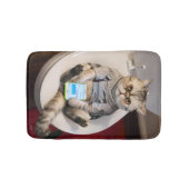 Tapis De Bain Cat on Toilet (Devant)