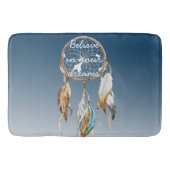 Tapis De Bain Catcher de rêve bleu Brown Turquoise (Devant)