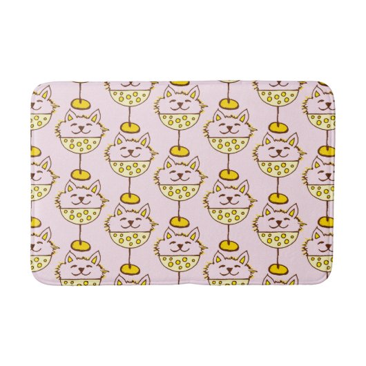 Tapis De Bain Cats II à la crème glacée (Devant)