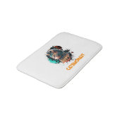 Tapis De Bain Catsmonaute Astronaut Chat Ou Chat Spatial (Angle)