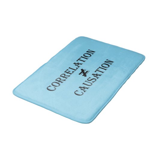 Tapis De Bain Causalité de corrélation pas (Angle)