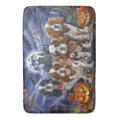 Tapis De Bain Cavalier King Charles Spaniel Halloween Éffrayant (devant Vertical)