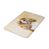 Tapis De Bain Cavalier King Charles Spaniel Peinture originale (Angle)