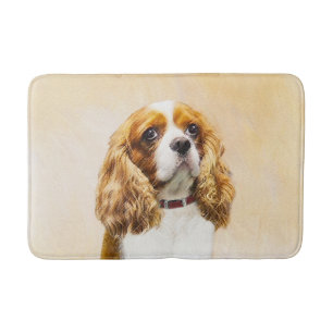 Tapis De Bain Cavalier King Charles Spaniel Peinture originale