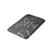 Tapis De Bain Ce que vous pouvez faire Baseball Motivation (Angle)