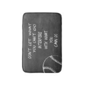 Tapis De Bain Ce que vous pouvez faire Baseball Motivation (Devant (Vertical))