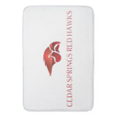 Tapis De Bain Cedar Springs Red Hawks #7 (devant Vertical)