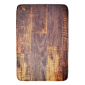 Tapis De Bain Cèdre | motif de bois rustique (devant Vertical)