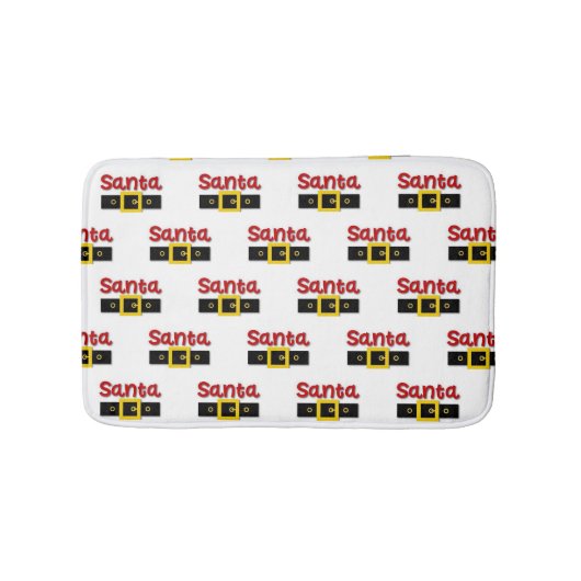 TAPIS DE BAIN "CEINTE PÈRE NOËL" (Devant)