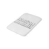 Tapis De Bain Cela aussi passera ! Guillemet inspirant (Angle)