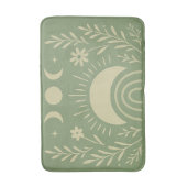 Tapis de bain céleste vert sauge (Devant (Vertical))