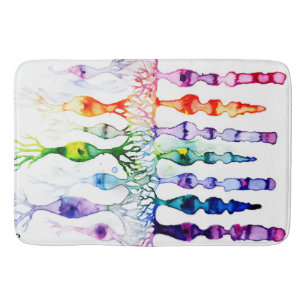 Tapis De Bain Cellules cônes cellules tiges et neurone bipolaire