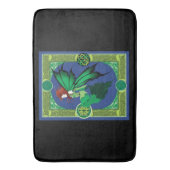 Tapis De Bain Celtic Knot Work Green Fairy (devant Vertical)