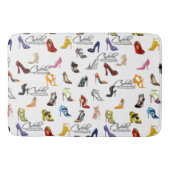 Tapis De Bain Cendrillon Citation Chaussures Talons Pompes (Devant)