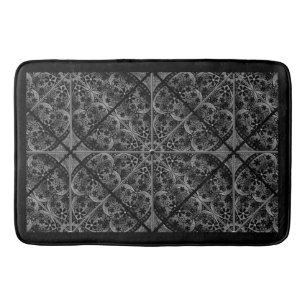 Tapis De Bain Céramique noir