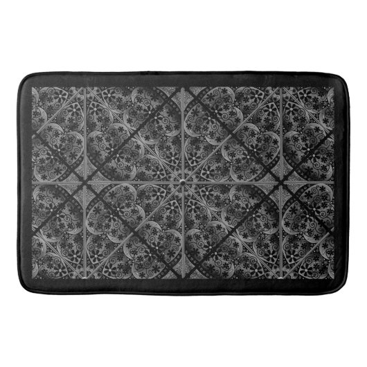 Tapis De Bain Céramique noir (Devant)