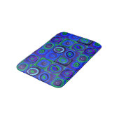 Tapis De Bain Cercle Carré Kandinsky Farbstudie Blue Quadrate (Angle)
