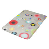 TAPIS DE BAIN CERCLES ABSTRAITS (Angle)
