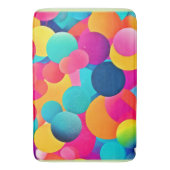 Tapis De Bain Cercles Abstraits dynamiques (devant Vertical)