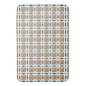 Tapis De Bain Cercles avec motif de lentille et diamant (devant Vertical)