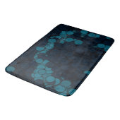 Tapis De Bain cercles bleus (Angle)