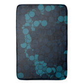 Tapis De Bain cercles bleus (devant Vertical)