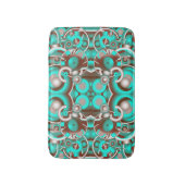 Tapis De Bain Cercles célestes circulaires Motif (Devant (Vertical))