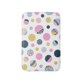 Tapis De Bain Cercles colorés (Devant (Vertical))