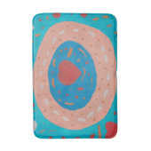 Tapis de bain Cercles d'amour (Devant (Vertical))