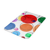Tapis De Bain Cercles d'amusement (Angle)