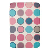 Tapis De Bain Cercles de l'Horizon 3 (devant Vertical)