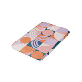 Tapis De Bain Cercles du milieu du siècle : Motif géométrique (Angle)