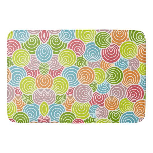 Tapis De Bain Cercles en cercles (Devant)