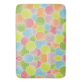 Tapis De Bain Cercles en cercles (devant Vertical)