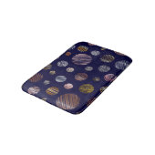 Tapis De Bain Cercles métalliques (Angle)