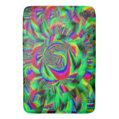 Tapis De Bain Cercles psychédéliques...... (devant Vertical)