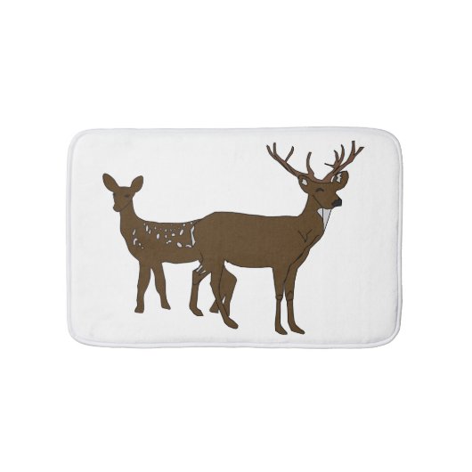 Tapis De Bain Cerf (Devant)