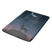 Tapis De Bain cerf au clair de lune (Angle)