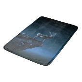 Tapis De Bain cerf au clair de lune (Angle)