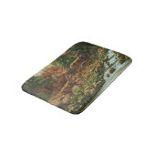 Tapis De Bain Cerf blanc et cascade (Angle)