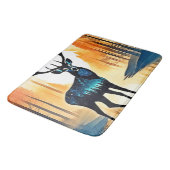 Tapis De Bain Cerf de la forêt mystique (Angle)