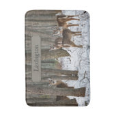 Tapis De Bain Cerf d'hiver (Devant (Vertical))