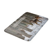 Tapis De Bain Cerf d'hiver (Angle)