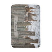 Tapis De Bain Cerf d'hiver (Devant (Vertical))