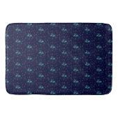 Tapis De Bain Cerf Lune Bleue (Devant)