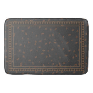 Tapis De Bain Cerfs et pins d'hiver