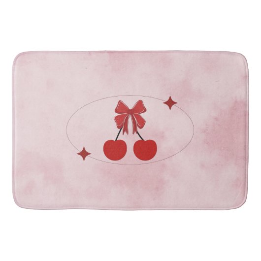 Tapis de bain Cerise (Devant)