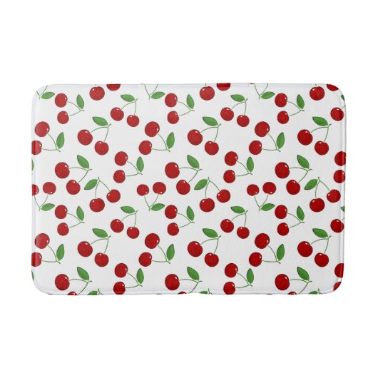 Tapis De Bain Cerise Design Bain Mat (Devant)